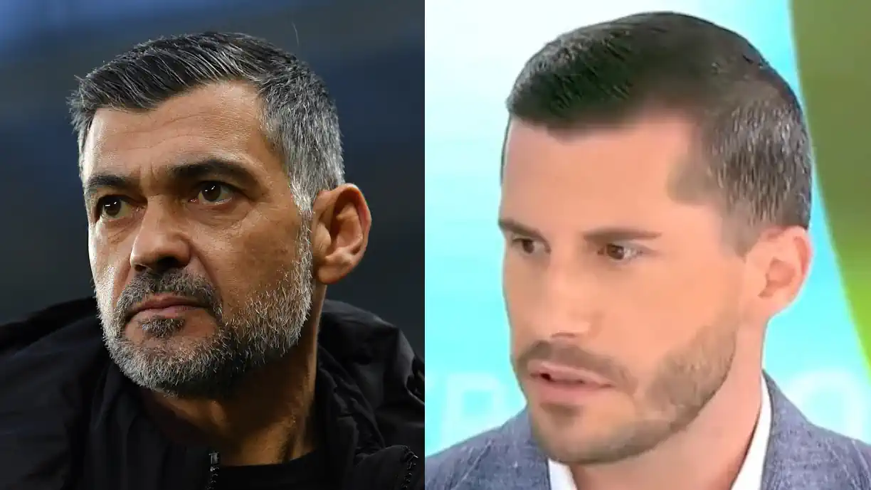 Quanto à hipótese de Sérgio Conceição poder assumir o comando técnico do Sporting, Gonçalo Monteiro nega essa possibilidade