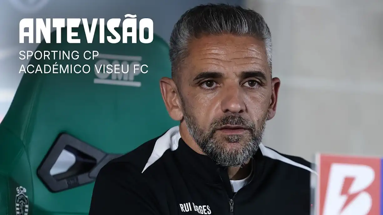 Após a derrota por 3-2 frente ao LASK Linz, em Alvalade, Rui Borges marcou presença na conferência de imprensa de antevisão ao encontro com o Académico de Viseu