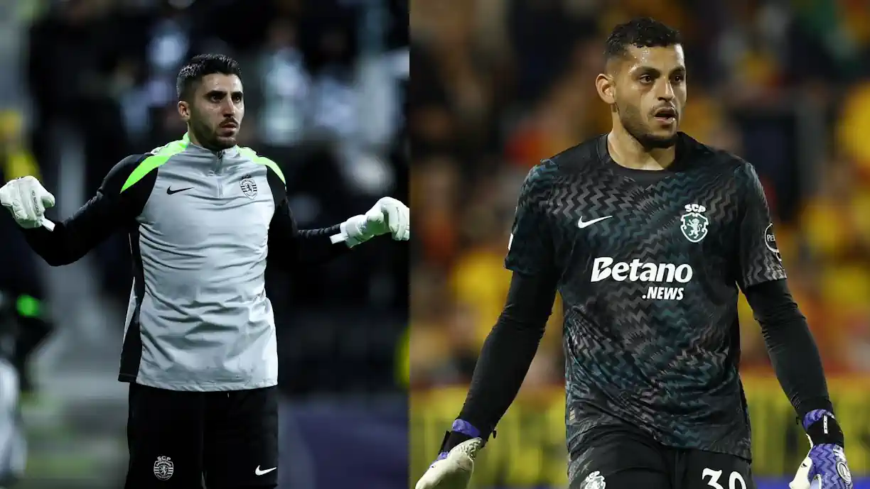 Kaique vai mudar a hierarquia da baliza do Sporting, depois de uma estreia de grande nível na Liga dos Campeões; Rui Silva ficará no banco