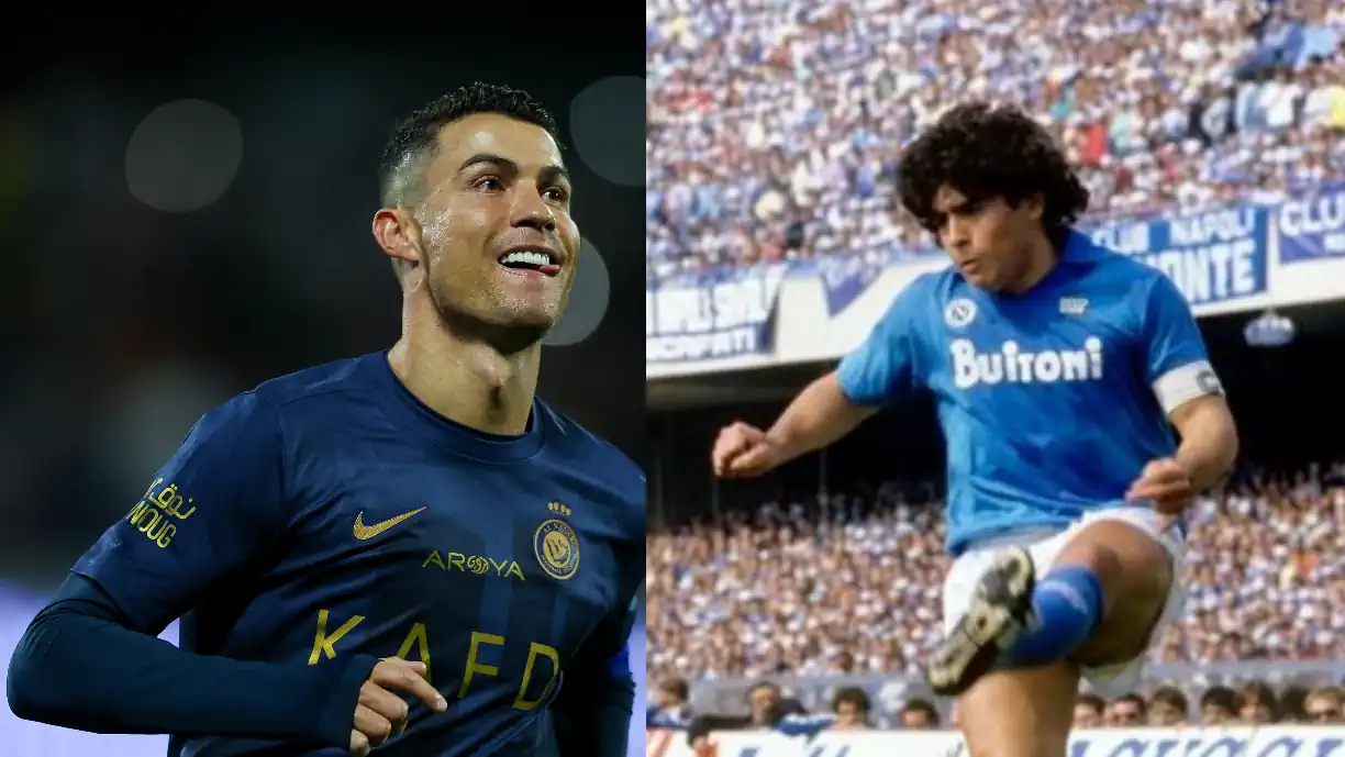 Cristiano Ronaldo, Al Nassr, Diego Armando Maradona, Nápoles